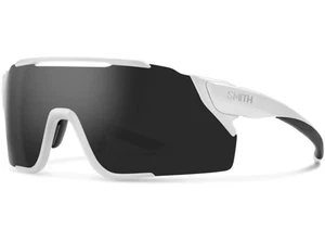 Smith Attack Mag MTB Sunglasses Matte White, ChromaPop Black Lens + Bonus Lens - Picture 1 of 1