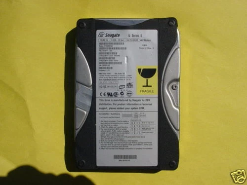Seagate ST340825A U Series 5 40GB ULTRA ATA/100 IDE HD - Image 1 of 1
