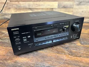 ONKYO AV receiver TX-DS787 Amplifier THX 600W 7.1 stereo home theater NO REMOTE - Picture 1 of 10