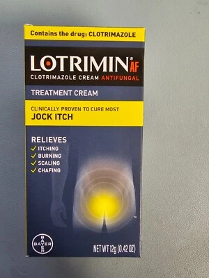 Lotrimin AF Jock Itch Antifungal Jock Itch and Athlete's Foot Cream 0.42 Ounce