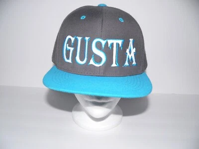 Tapas GUSTA SOMBRERO SNAPBACK VERDE AZULADO Y GRIS ECU ESTAMPADO GRANDE Foto 1 de 4
