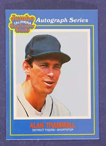 1990 Sunflower Seeds #15 Alan Trammell NMMT+ - Bild 1 von 2
