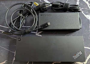 Lenovo ThinkPad Thunderbolt 3 Dock Ladestation - Schwarz (40AC) - Bild 1 von 4