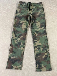 Ralph Lauren Jeans Camouflage Kids Boys Green Eldridge Skinny Camo Size 18 - Picture 1 of 9