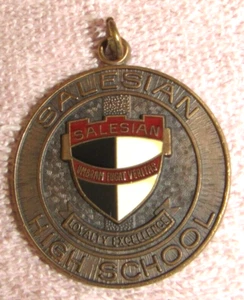 Vintage Salesianer High School Medaille - New Rochelle, NY Jostens - Bild 1 von 2