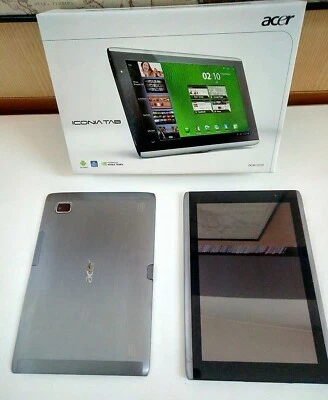 SCHERMO TOUCH SCREEN DISPLAY VETRO CHASSIS ALLUMINIO ACER ICONIA TAB 10.1" A-500 - Immagine 1 di 4