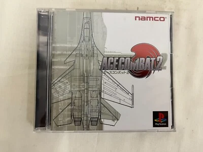 [g211] Ace Combat 2 PS1 Namco Sony Playstation 1 From Japan - Image 1 of 3