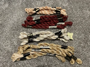 Lot 24 HI END THREADS ALL PERLE COTON DMC#5 Embroidery/Needlepoint Skeins NEW - Picture 1 of 3