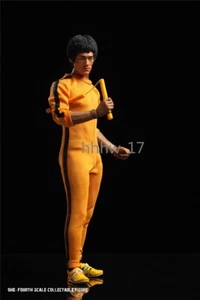 1/4 Bruce Lee Der Weg des Drachen Kung Fu Bekleidungsset Outfit ohne Figur - Bild 1 von 10