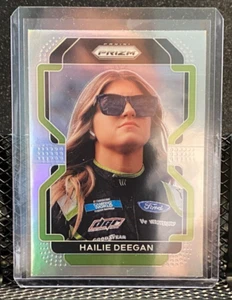 🔥 Hailie Deegan  2022 Prizm Racing PROFILES Silver Prizm Card # - 71🔥 - Picture 1 of 2