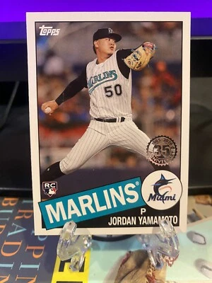 2020 Topps 1985 #85-58: Jordan Yamamoto - Image 1 of 2