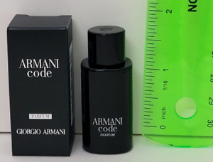 ARMANI CODE PARFUM 0.23 fl oz (MINIATURE SPLASH FOR MEN)