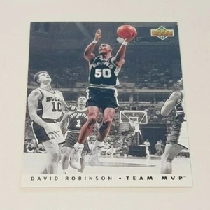 1992-93 Upper Deck TEAM MVP David Robinson - San Antonio Spurs Insert Card - Picture 1 of 1