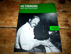 1955 METRONOME Jazz Magazin ERROLL GARNER Cover mit EARL HINES Turk Murphy sehr guter Zustand +