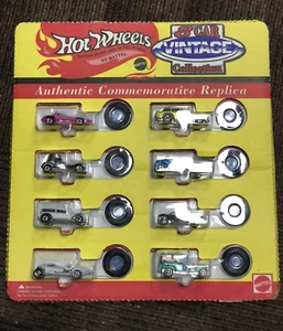 HOT WHEELS 8 Car Authentic Commemorative Replica Pack - Picture 1 of 12