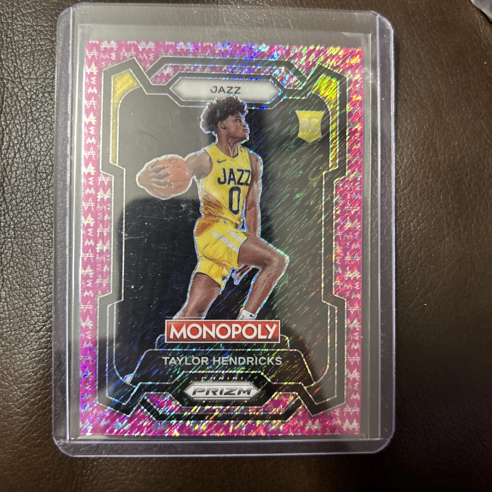 23-24 Prizm Monopoly Taylor Hendricks Pink Shimmer millionaire /5