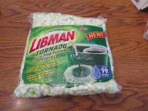 1 LIBMAN TORNADO SPIN MOP SYSTEM REFILL Deep Cleaning Microfiber # 01284  READ!! - Picture 1 of 6