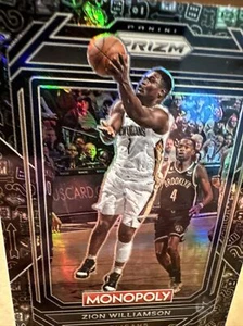 2022 Prizm NBA Monopoly Zion Williamson #55 Black Icons SP - Bild 1 von 14