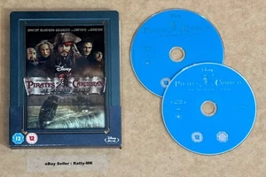 PIRATES OF THE CARIBBEAN : AT WORLD'S END - UK EXCLUSIVE BLU RAY STEELBOOK - Picture 1 of 6