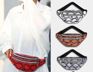 Bolso de cintura con estampado de piel de serpiente - Gran cruz festival de viajes - Imagen 1 de 20