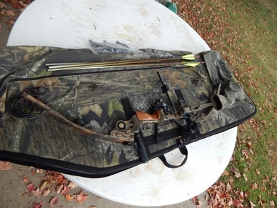 Mathews SoloCam  LX  Right-Hand Compound Bow With Quiver And Sight in Case - Image 1 of 4