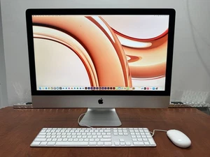Apple imac Retina 5k 27” 2017 Quad-Core Intel Core i5 32 Go RAM 1,12 To Radeon Pro - Photo 1/12