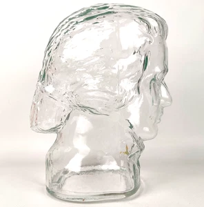 Vintage Glaskopf Mozart Büste Ingrid Glas – Glasfigur 27cm, 1,6kg - Bild 1 von 10