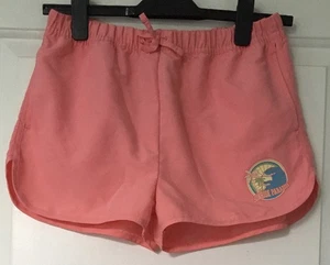 M&S Pink Swim Shorts With Sunrise Paradise Logo UK Size 13-14 Years BNWT - Picture 1 of 3