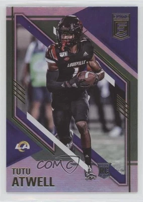 2021 Panini Donruss Elite Rookies Green Tutu Atwell #131 Rookie RC - Image 1 of 2