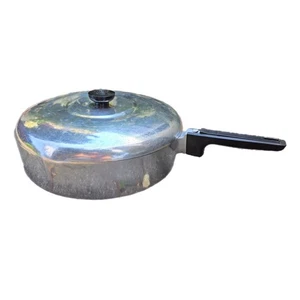 Padella friggitrice pollo vintage Magnalite GHC con coperchio USA 11 1/4" x 3" 28,5 cm - Foto 1 di 9