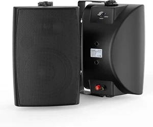 Herdio 2X5.25" Outdoor Bluetooth Speakers Waterproof Wall Mount 300W TWS Stereo - Picture 1 of 39