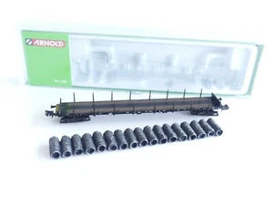 ARNOLD HN6464 WAGON PLAT A BOGIES DE LA DB CHARGE Ep IV - Picture 1 of 3