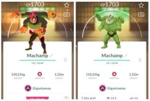 Pokémon Go - Shiny Machamp Giga - Comercio Registrado 20 Polvo o PTC - Imagen 1 de 1
