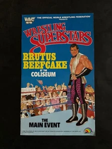 Póster LJN WWF Brutus Beefcake The Barber superestrellas de lucha libre WWE 1985 85 - Imagen 1 de 1