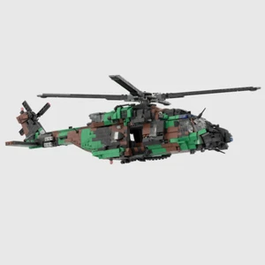 MOC-155624 NH-90 Tactical Transport Helicopter with Rotor System 2515 Pieces - Picture 1 of 13