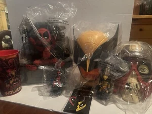 Deadpool & Wolverine Movie AMC, Cinemark, And Regal Exclusive Popcorn Buckets 7 - Picture 1 of 8
