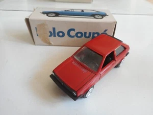Conrad VW Volkswagen Polo Coupe in Red on 1:43 in Box - Picture 1 of 2