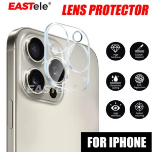 2x For iPhone 16 15 14 13 12 Pro Max Camera Lens Tempered Glass Screen Protector - Picture 1 of 28