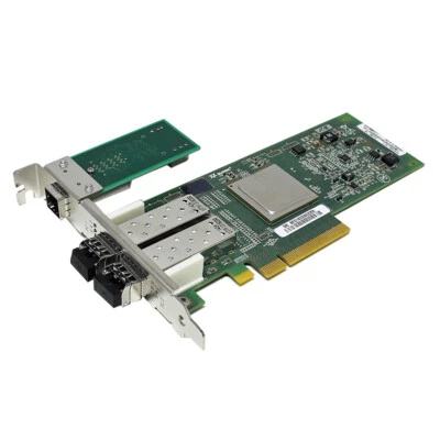 QLogic QLE2562-WB Dual-Port 8Gb PCIe x8 FC Server Adapter + SAS Expander - Bild 1 von 3