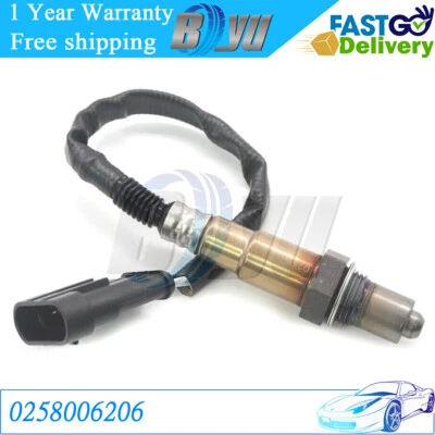 全新 Lambda 氧气传感器 0258006206 适用于阿尔法罗密欧 156 GTV 蜘蛛 菲亚特兰西亚 — 第 1/4 张图片
