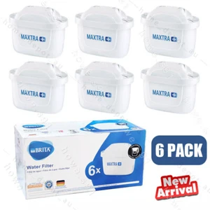 6 Pack For BRITA Maxtra+Plus Water Filter Jug Replacement Cartridges Refills NEW - Picture 1 of 10