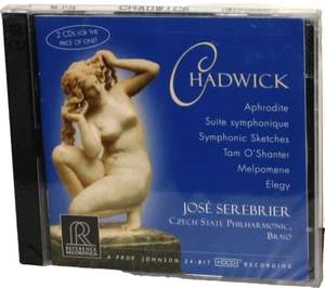 Reference Recordings 2-CDs RR-2104: CHADWICK - Serebrier, Czech, 2002 USA SEALED - Picture 1 of 2
