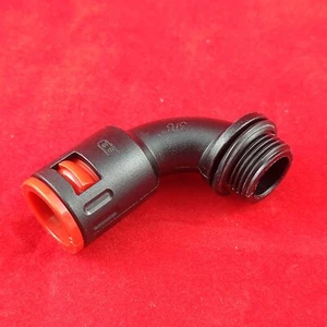 Sinz A0FLL000300M20 Nylon Tube Quick Connector 90° Angle 3/8" M20 - Picture 1 of 2