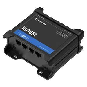 Router industrial 4G LTE Teltonika RUT951 - conmutación por error de doble SIM, punto de acceso WiFi - Imagen 1 de 6