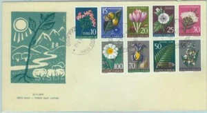 84046 - YUGOSLAVIA - POSTAL HISTORY - FDC COVER 1958 FLOWERS medicine ORCHIDS - Picture 1 of 1