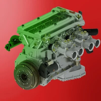 ALFA ROMEO TWIN-CAM ENGINE / BUSSO 8 12 18 24 Tamiya Revell Monogram AMT IXO - Image 1 of 4