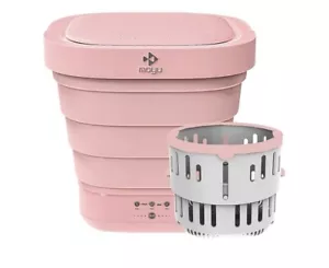 Moyu Mini Portable Washing Machine - Pink - Picture 1 of 4