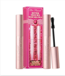 Too Faced * better than sex * Mascara duo limited edition full size new in box - Picture 1 of 10