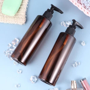 6 Pcs Plastic Bottle Pump Small Bottles for Liquids Empty Lotion Travel - Picture 1 of 11
