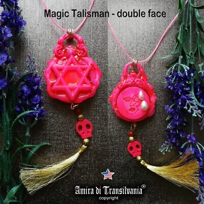 护身符护身符犹太大卫星项链以色列希伯来吊坠邪恶之眼珠宝 — 第 1/4 张图片